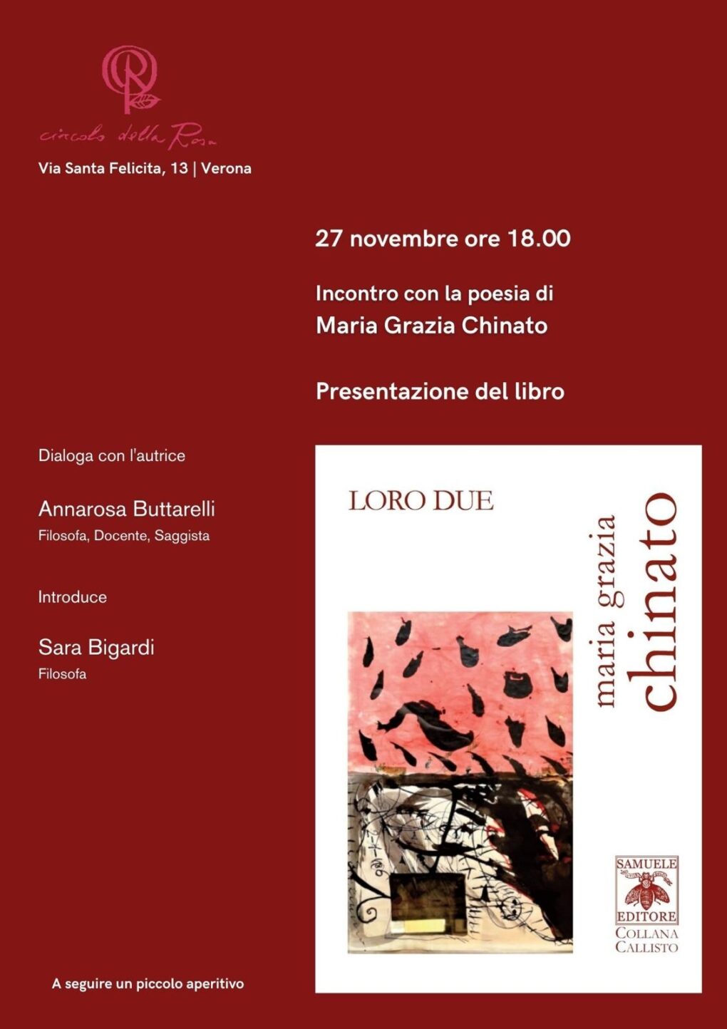 Scopri di più sull'articolo Loro due a Verona – 27 novembre