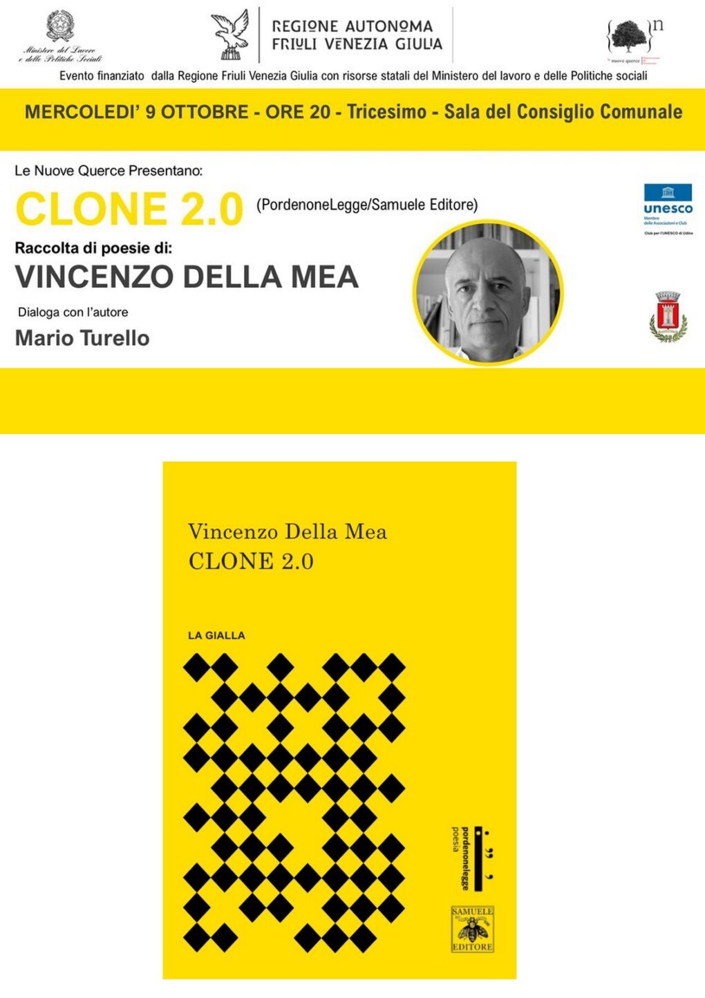 Scopri di più sull'articolo Clone 2.0 a Tricesimo – 9 ottobre