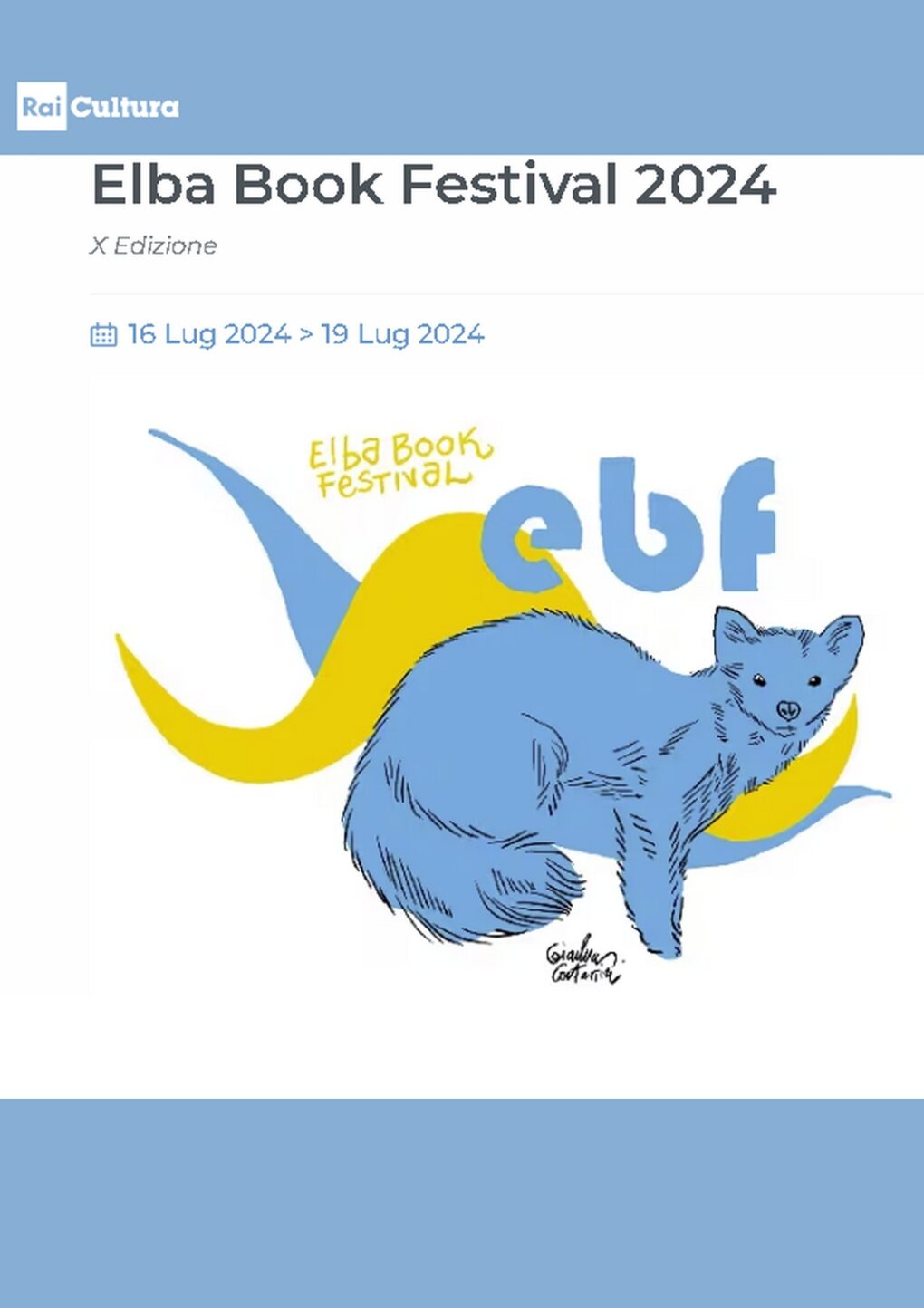 Scopri di più sull'articolo Laboratori critici a Elba Book Festival – su Rai Cultura