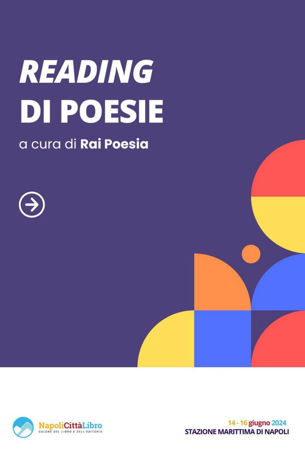 Scopri di più sull'articolo Alessandro Anil con Rai Poesia a Napoli Città del Libro – 16 giugno